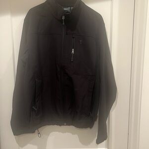 Free Country Men's Black Windbreaker Jacket